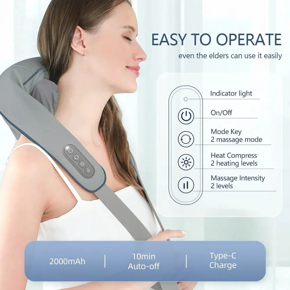 Joy2Buy™ Deep Tissue Neck Massager 👋
