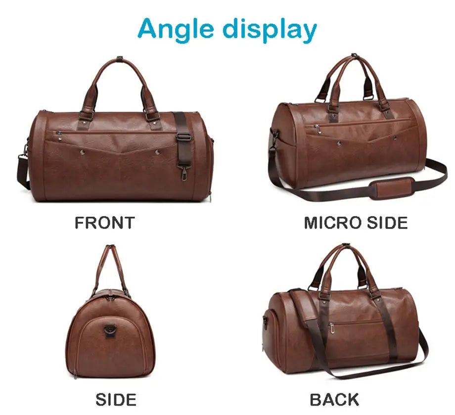 Joy2Buy™ Leather Foldable Travel Bag