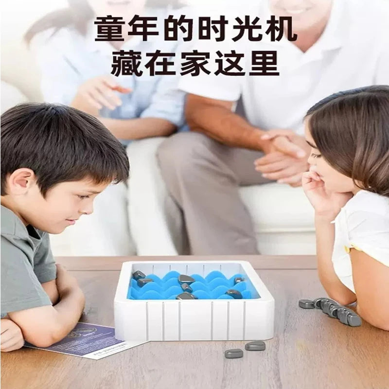 Building blocks puzzle magnetic effect game training focus magnetic effect battle game building blocks fun childrens combat toys